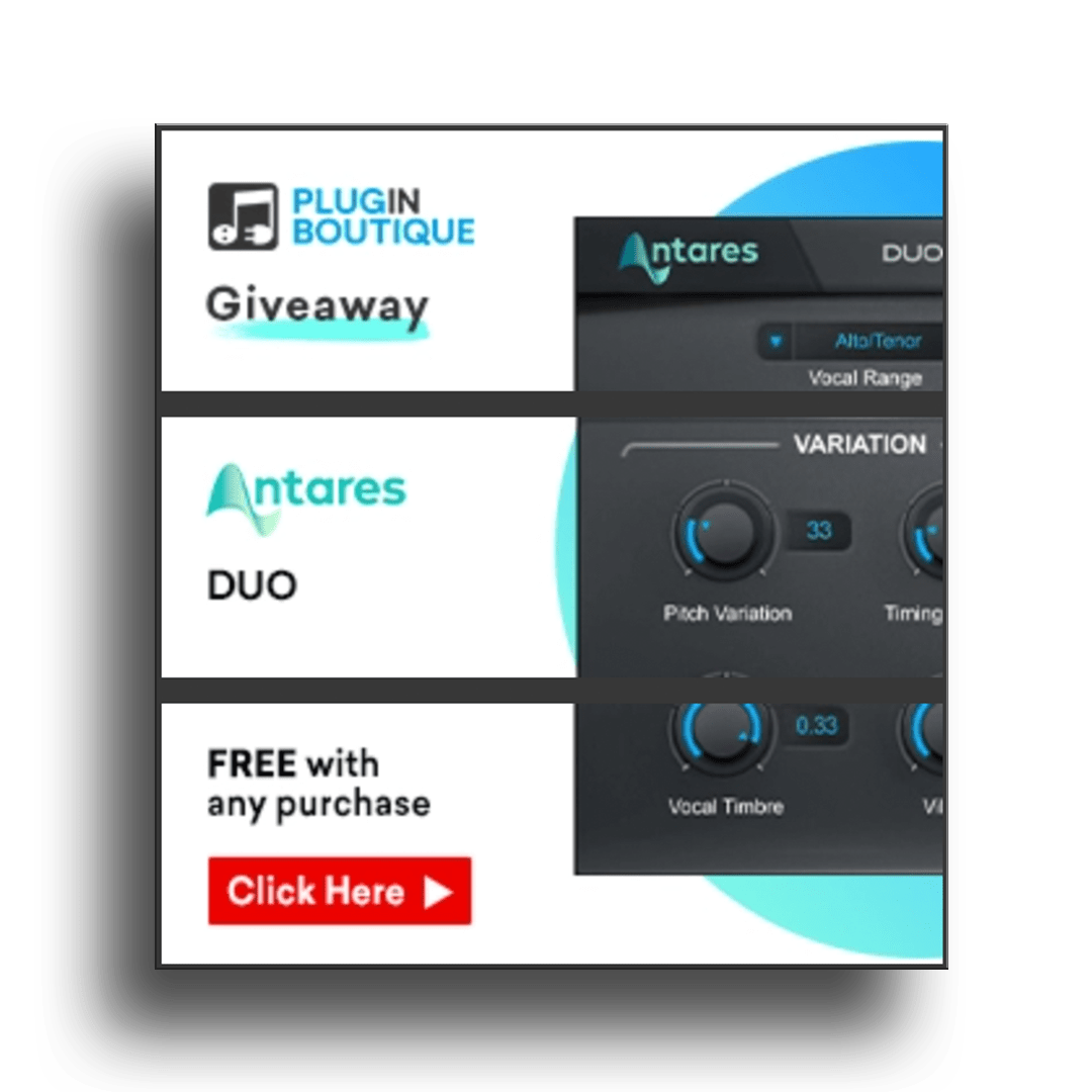 Die 7 besten Angebote bei Plugin Boutique Mai 2022 + Antares DUO (Automatic Vocal Doubler) free! geschrieben von Beshko | Musikproduzentwerden.de