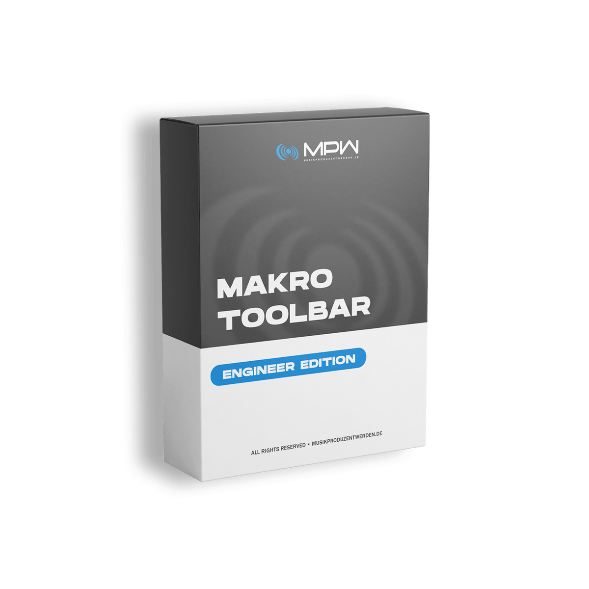 MPW Makro Toolbar "Engineer Edition" für Studio One
